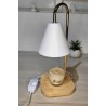 Lampe brûle parfum blanche CANDELIA
