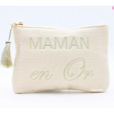 Pochettes MAMAN en Or