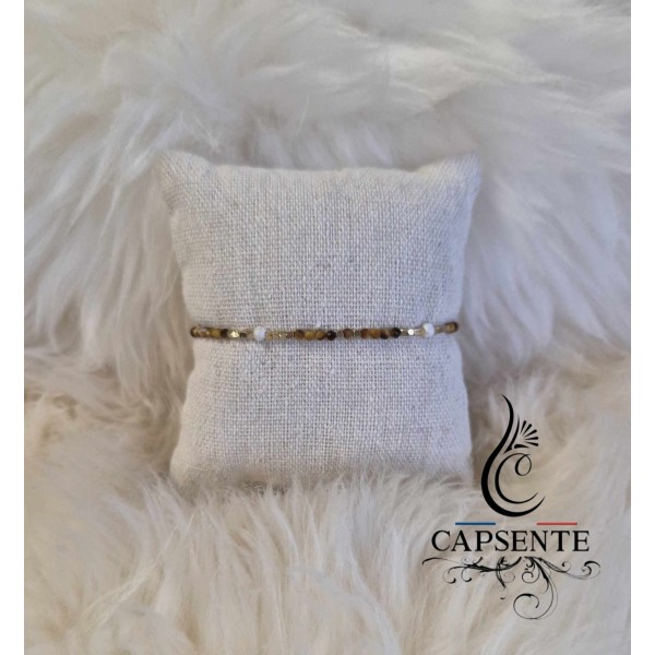 Bracelet pierres TERRACOTTA