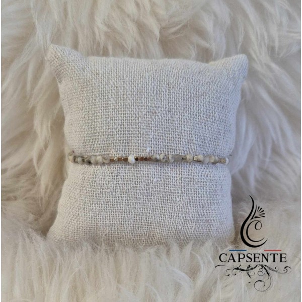 Bracelet pierres NATUREL BEIGE