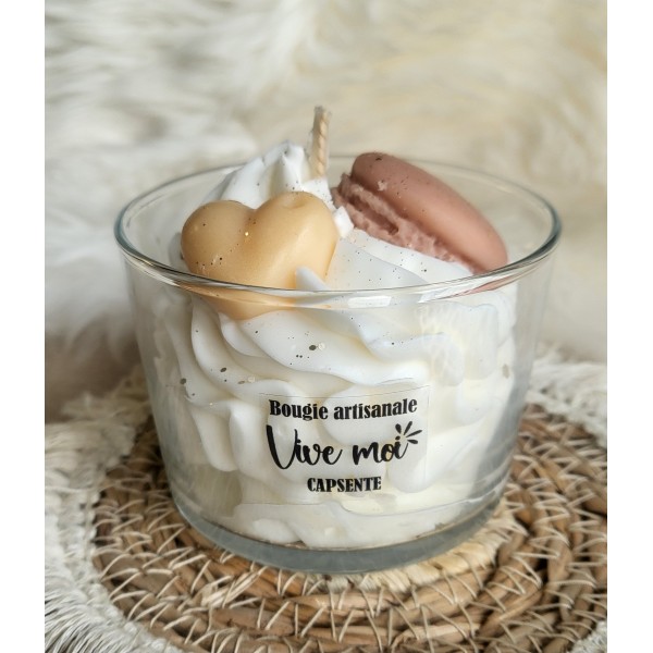 Bougie MESSAGE en famille