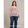 Haut top coton version crochet 36 - 52