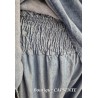 Pantalon TENCEL bleu jean LARGE