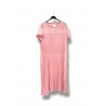 Robe plissée longue avec poches