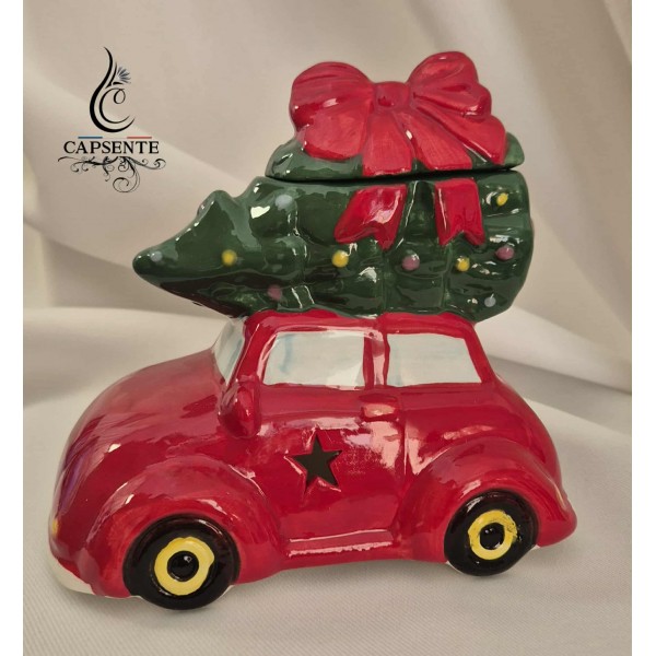 Brûleur voiture rouge vintage