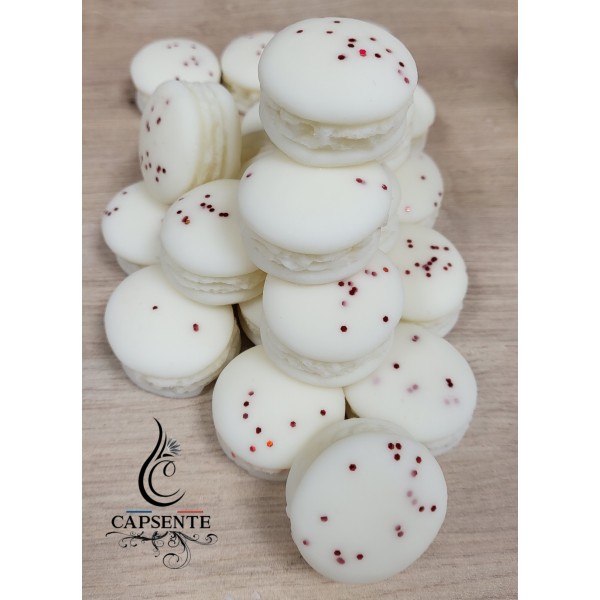 Macaron de cire 100% cire végétale, parfumé AMOUR inspiration Amor A