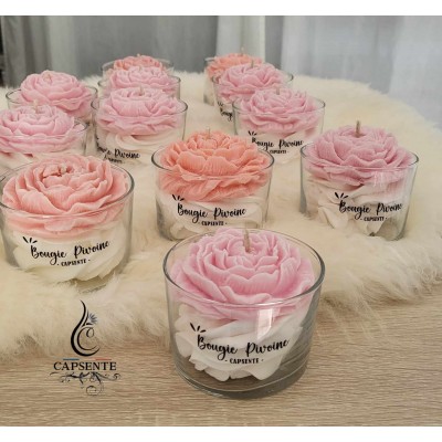Bougie pivoine