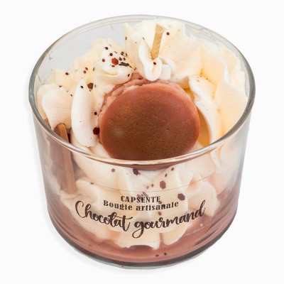 Bougie artisanale Chocolat...