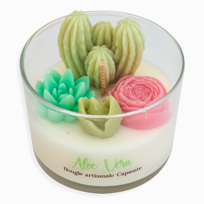 Bougie artisanale ALOE VERA...