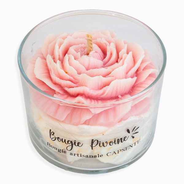 Bougie pivoine