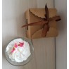 Boite cadeau marron pour bougie