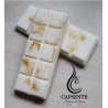 Tablettes de cire parfumées aux fleurs et plantes 50g
