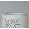 Coupelle céramique pour lampe électrique colonne